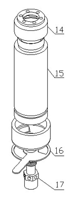 Intelligent heating system for centrifugally casting ultra-long thin-walled slim tubes