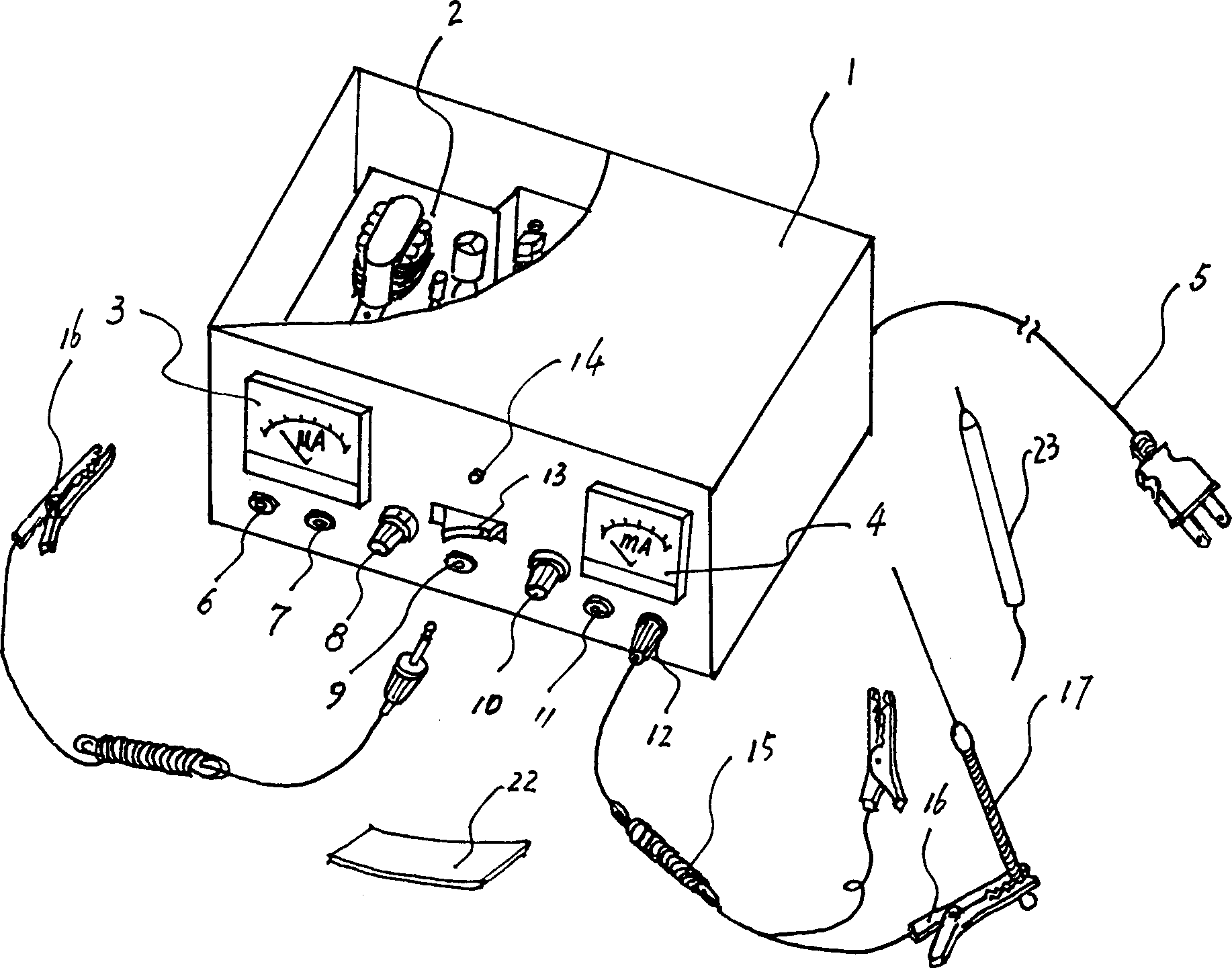 Electric variable examination therapeutic equipment