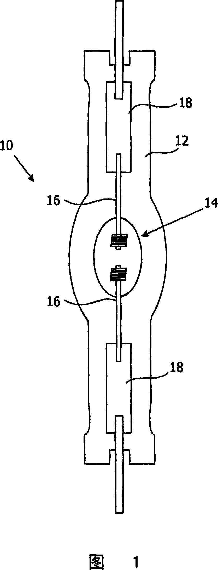 Lighting assembly and method of operating a discharge lamp