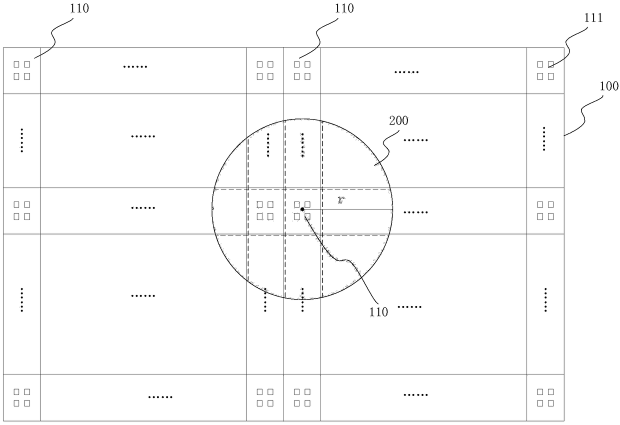 Backlight diffusion transmission parameter acquisition method and display control method and device