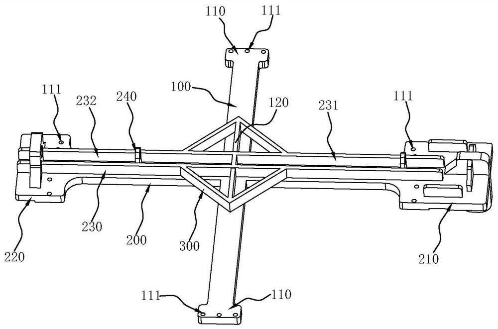 Hoisting and overturning integrated device for thin-wall type workpiece