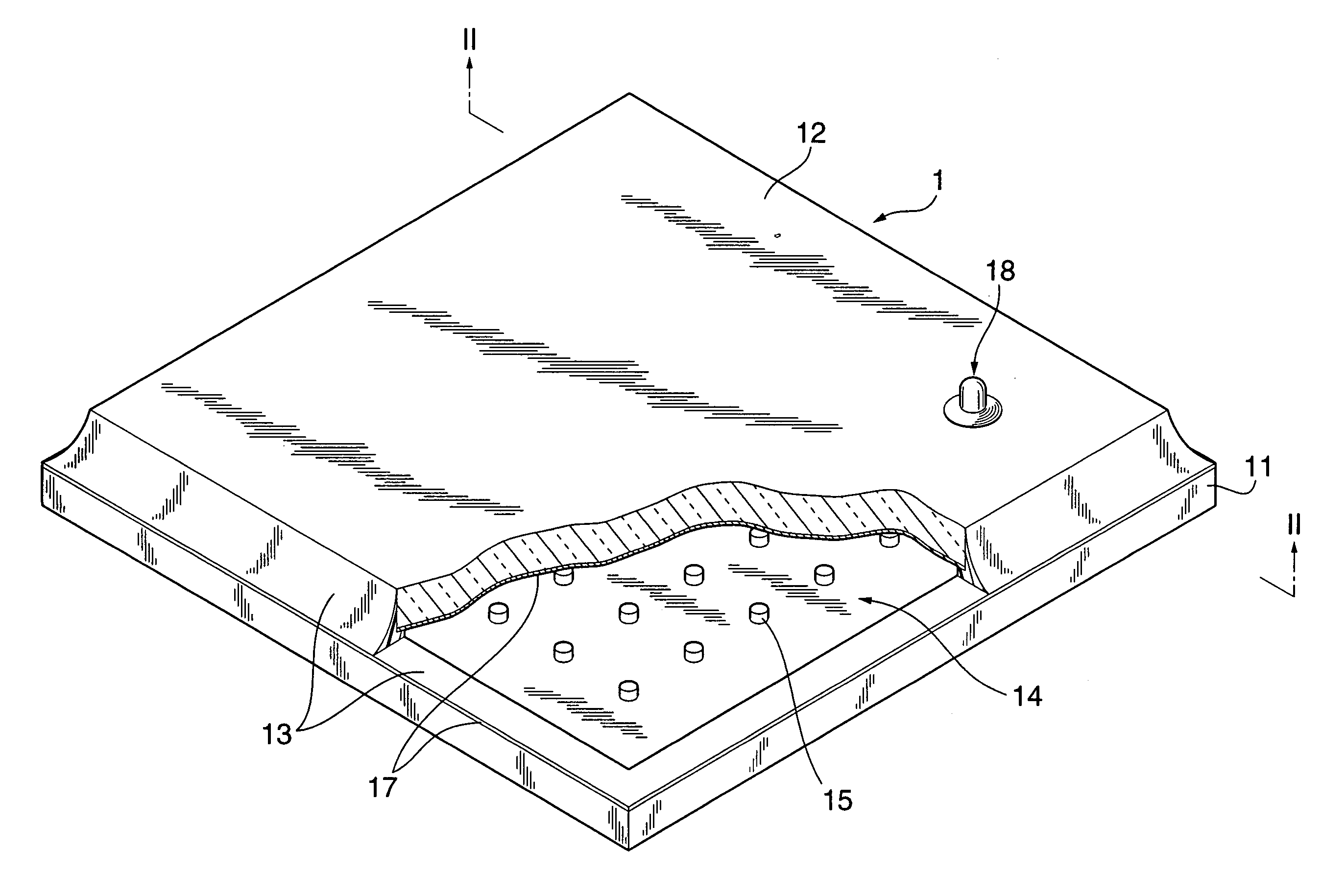 Light-transmitting glass panel