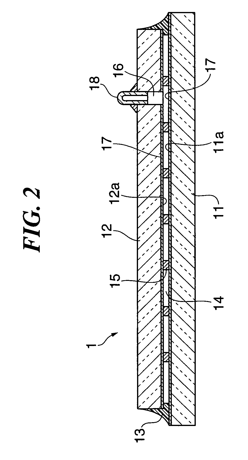 Light-transmitting glass panel