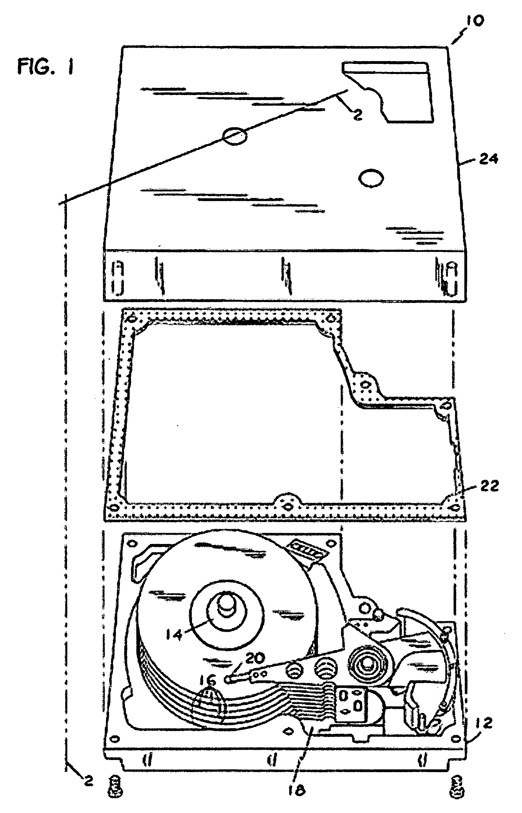 Column capillary seal for FDB motors