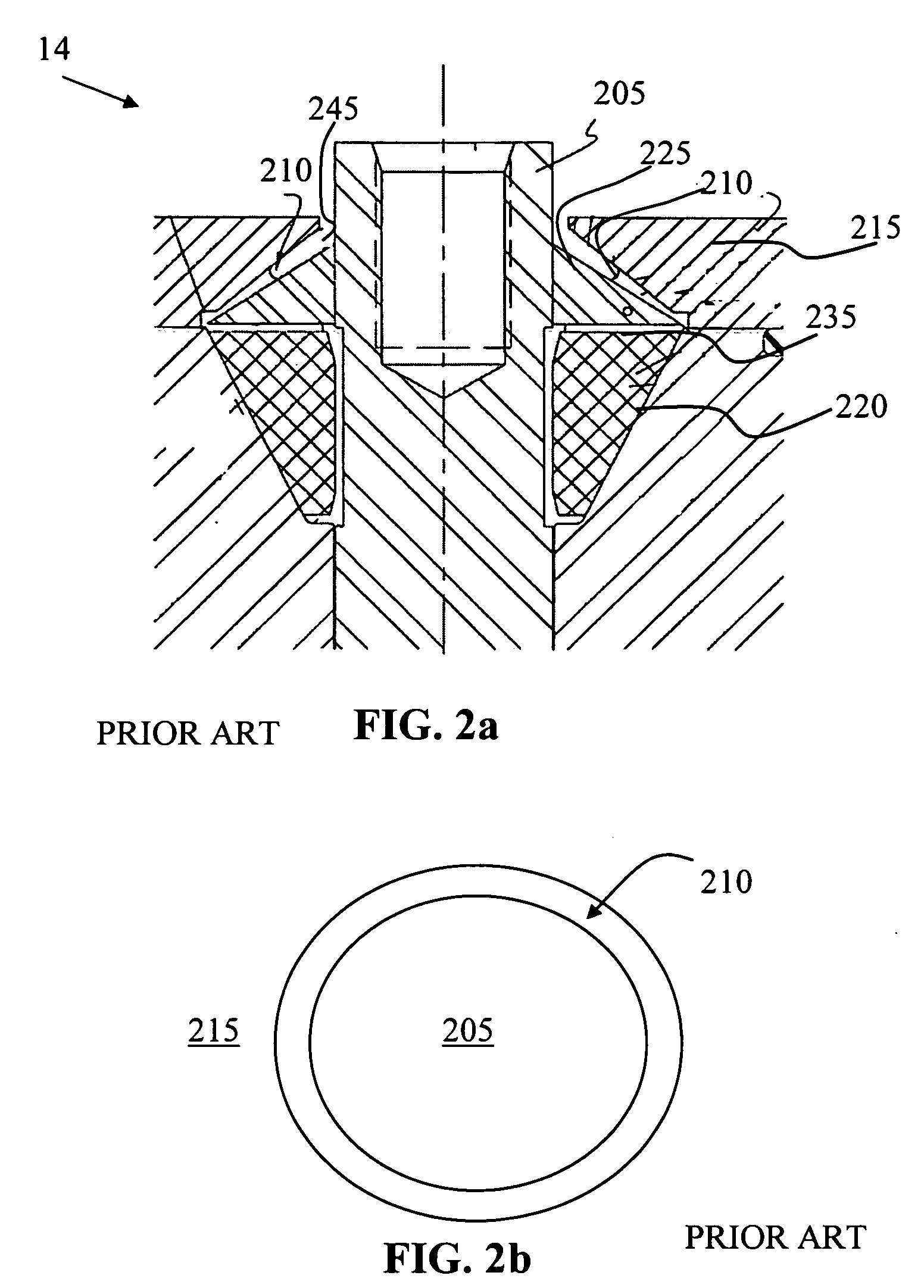 Column capillary seal for FDB motors