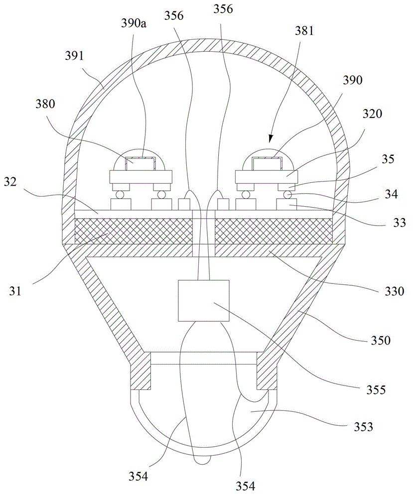 Semiconductor luminous chip, semiconductor illuminating lamp and manufacture method thereof