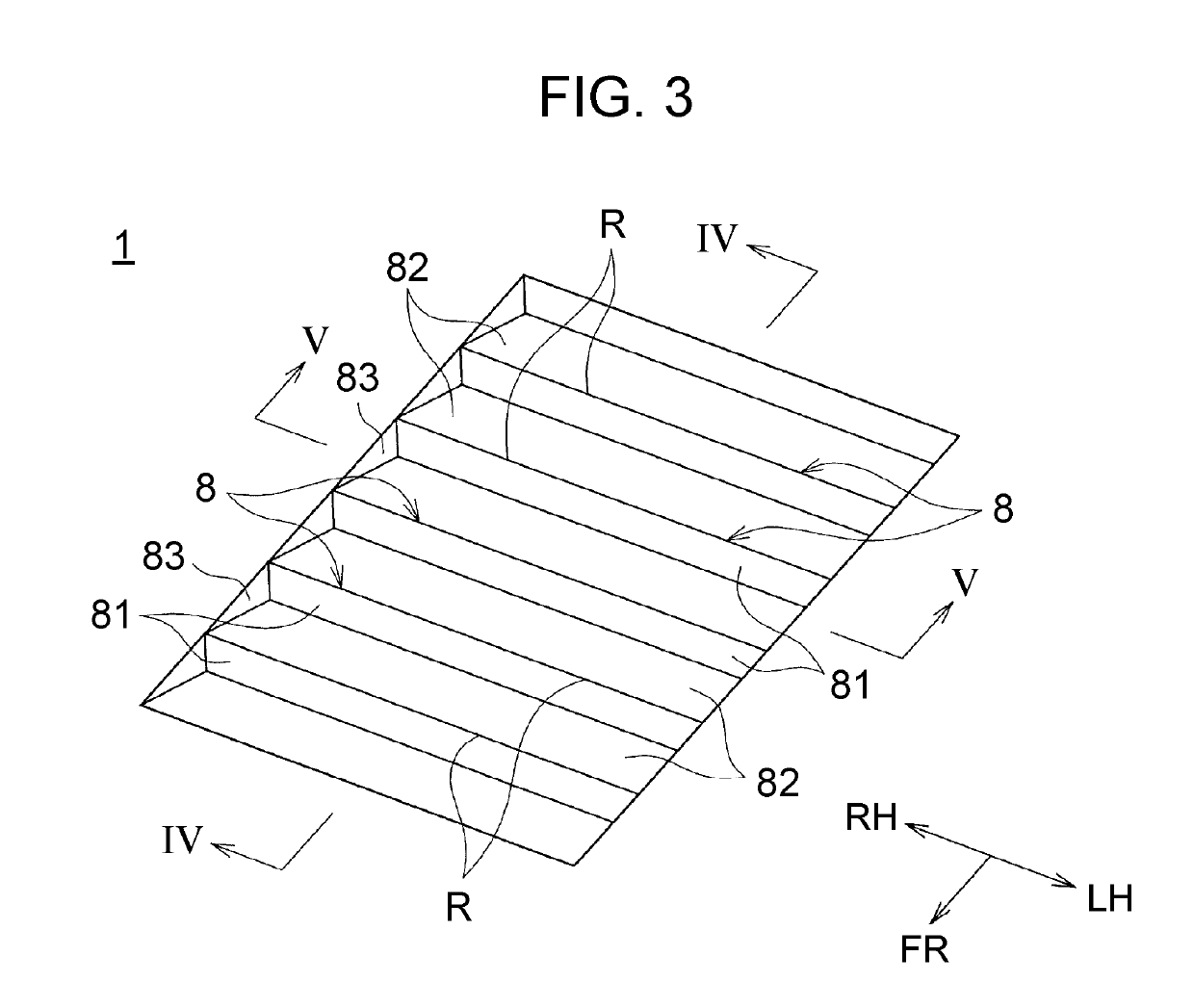 Vehicle body floor structure