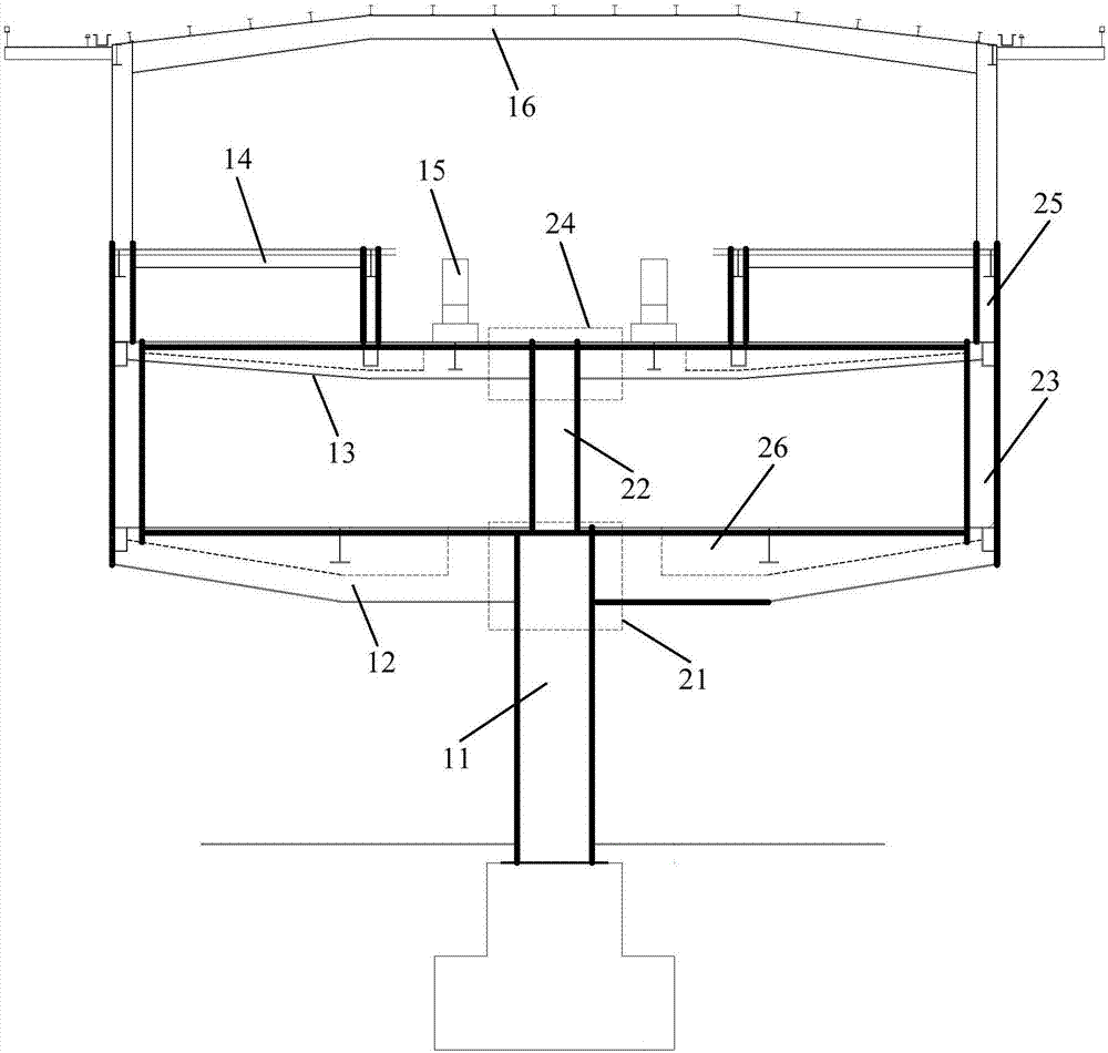 Track traffic overhead station