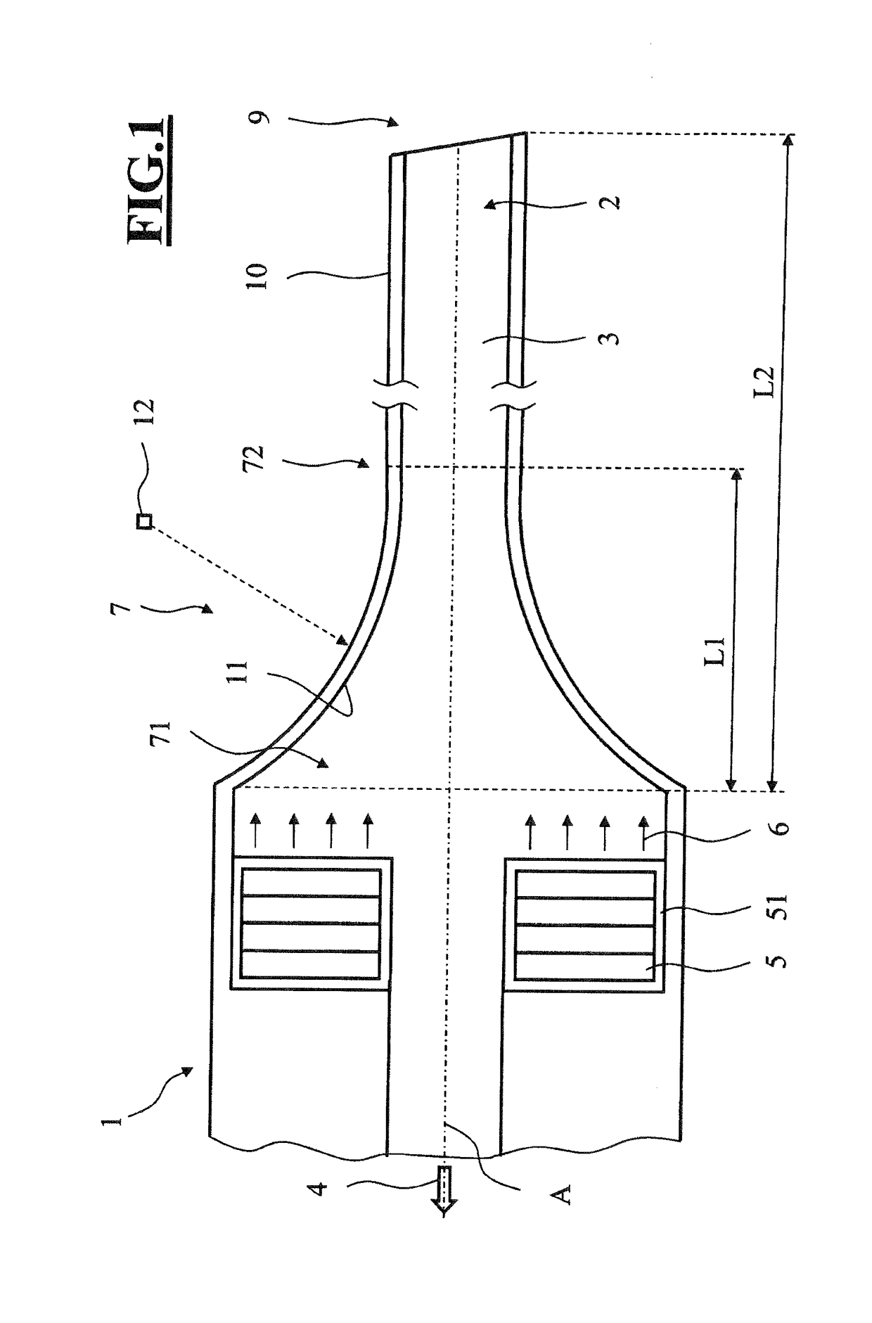 Handpiece for the phacoemulsification of an eye lens