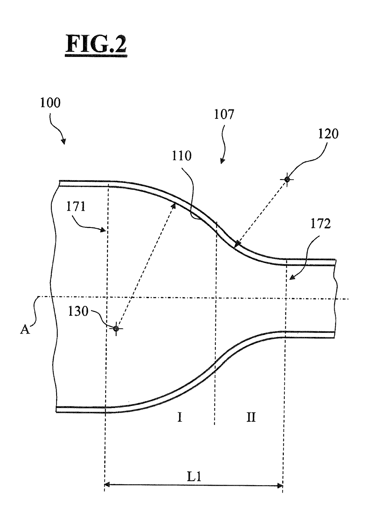 Handpiece for the phacoemulsification of an eye lens