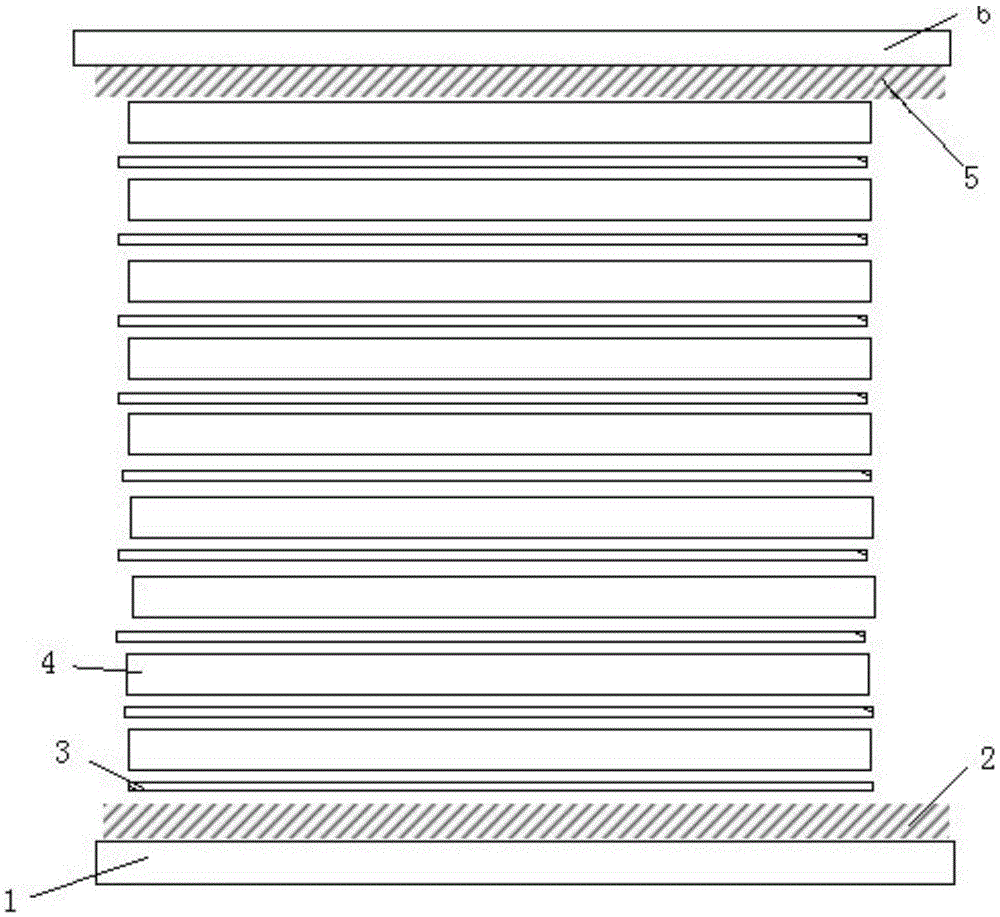 Control method for uniformly laminating multi-layered PCB