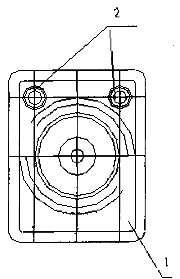 Adsorption type high-voltage contact temperature alarm device