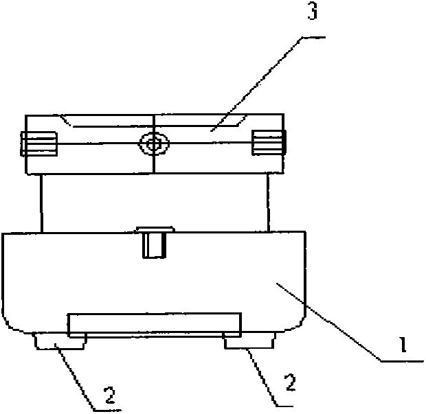 Adsorption type high-voltage contact temperature alarm device