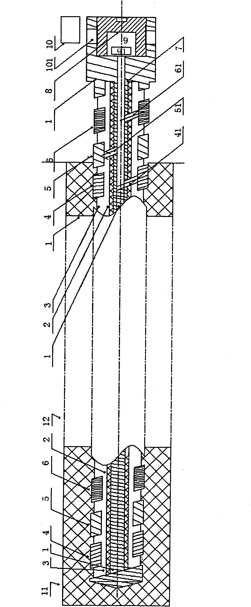 High-frequency soil moisture measuring instrument