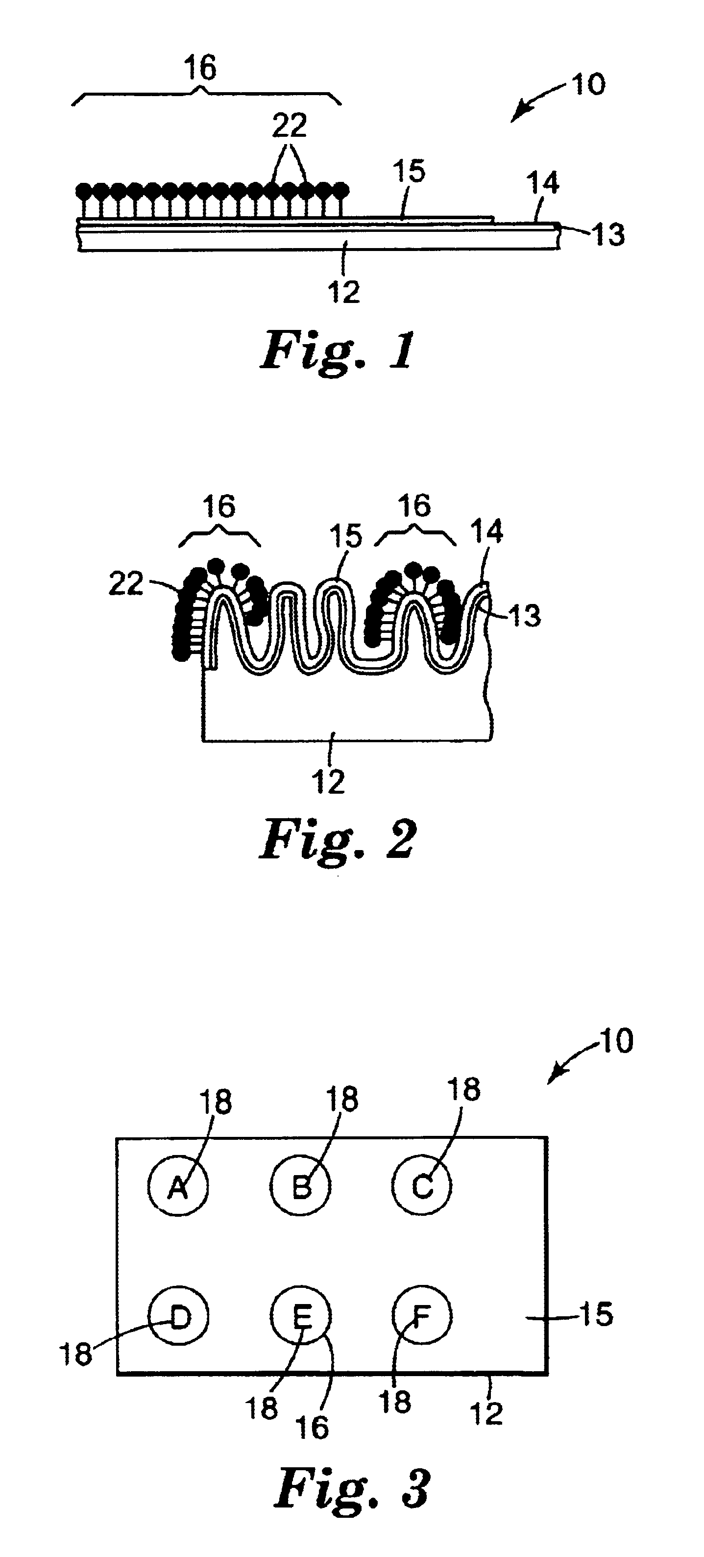 Array comprising diamond-like glass film