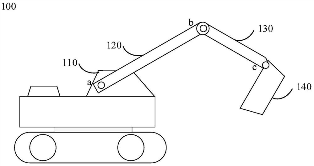 Energy efficiency detection system and detection method for excavator and excavator