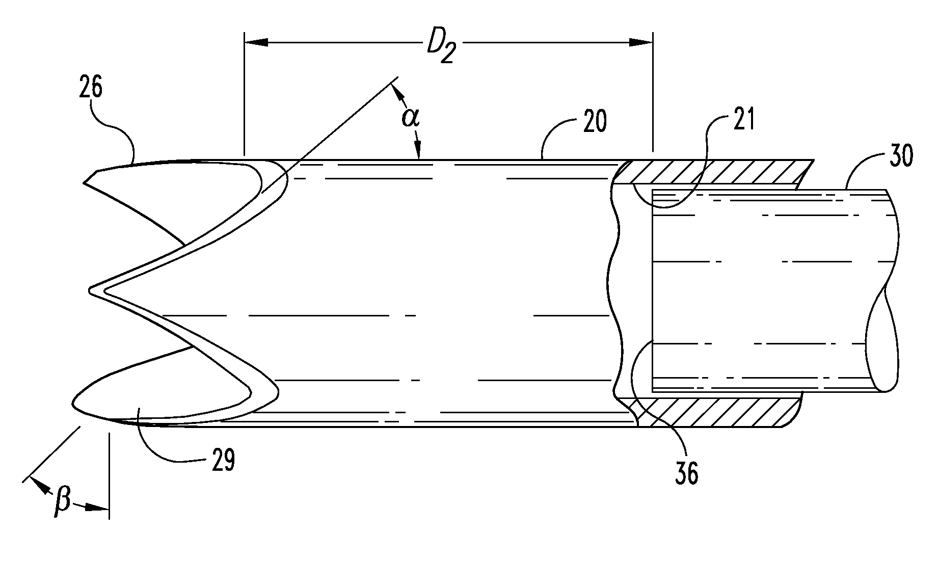 Full core biopsy device