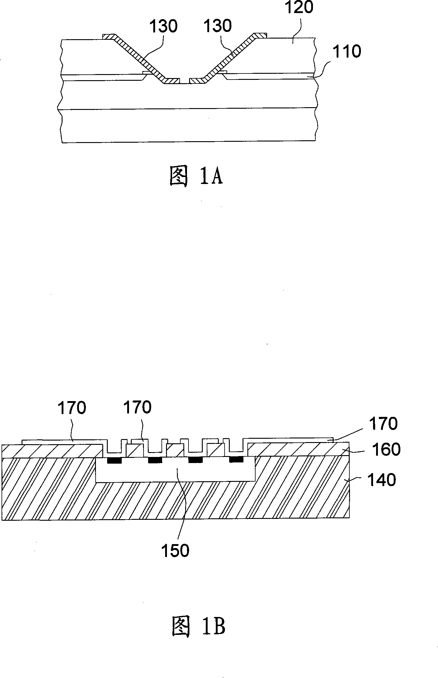 Semiconductor chip packaging process and its structure