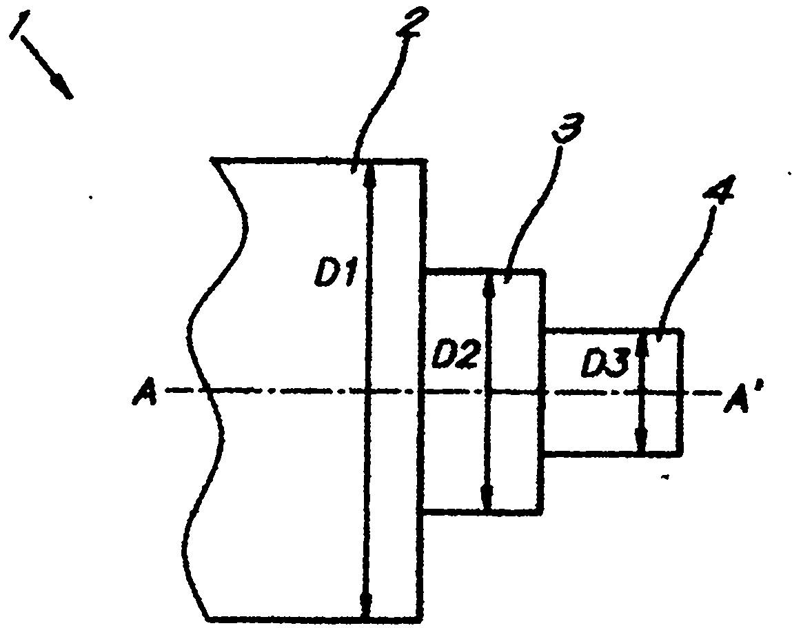 Method for mounting a bush around a part of a shaft by means of a tight fitting