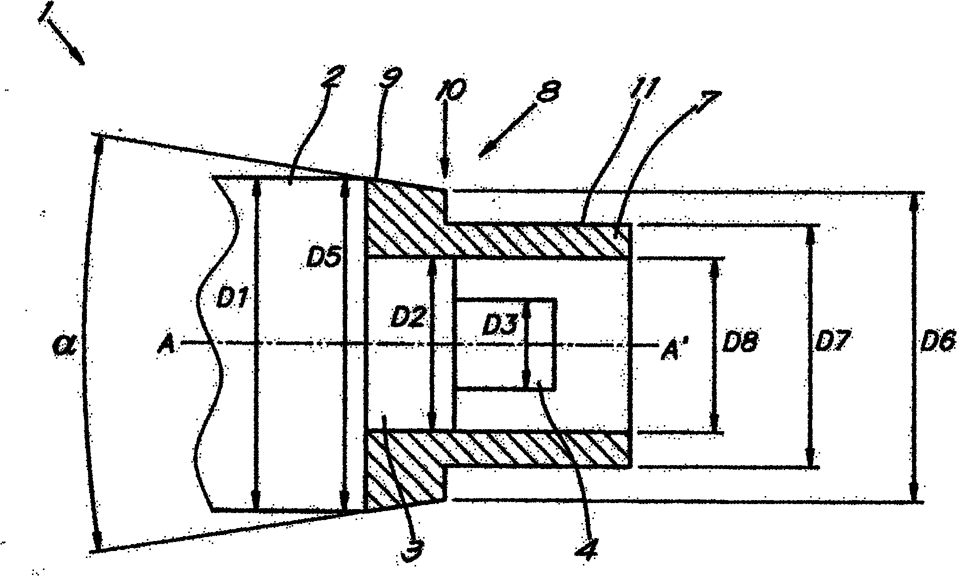 Method for mounting a bush around a part of a shaft by means of a tight fitting