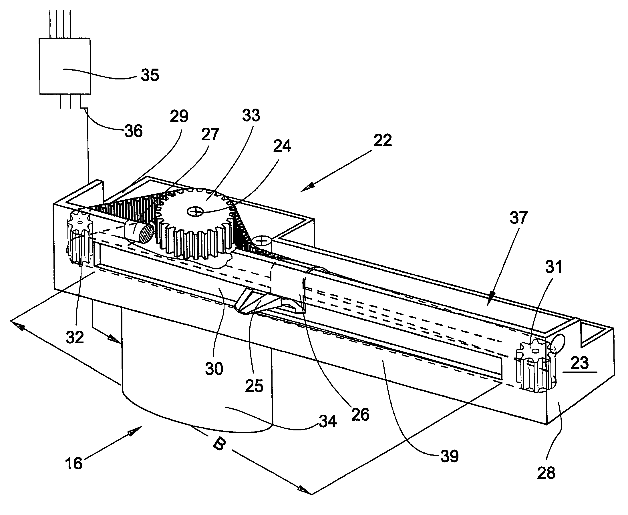 Method and device for determining the zero position of a yarn guide capable of cross-winding