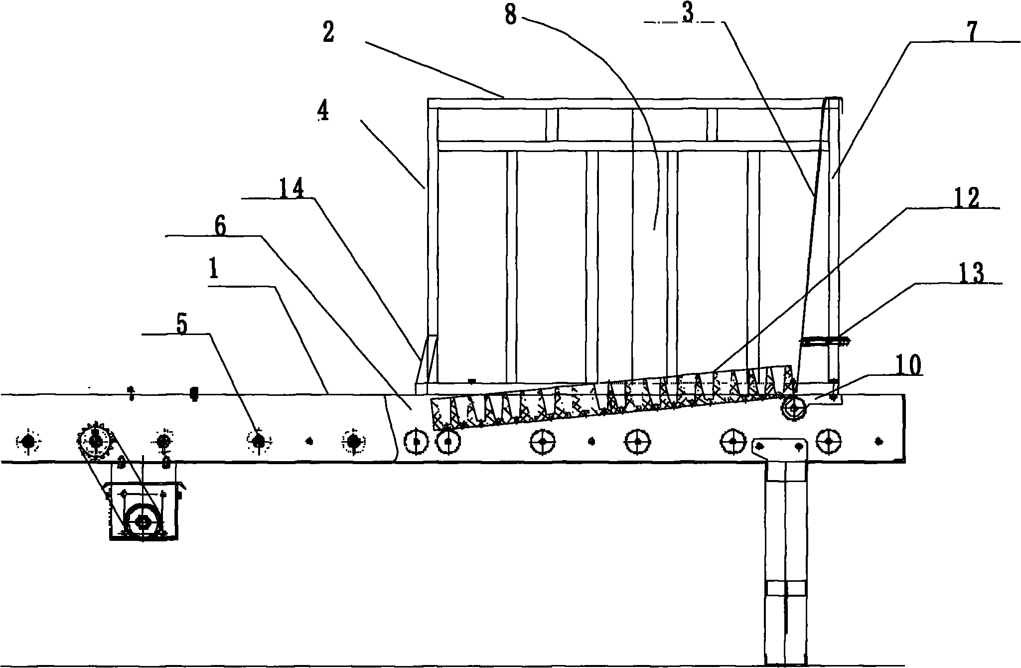 Automatic disc loading method