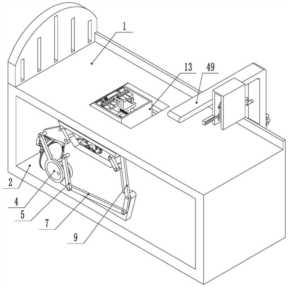 An auxiliary device for interventional nursing