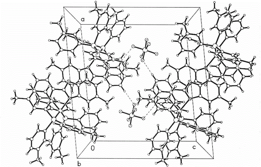 Methyl-substituted benzoxazolyl pyridine cuprous complex yellow/green phosphorescent material