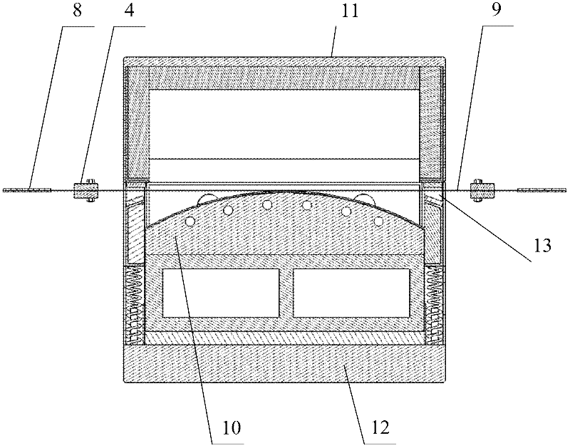 Titanium alloy thin-wall part hot-stretch creep deformation composite molding method