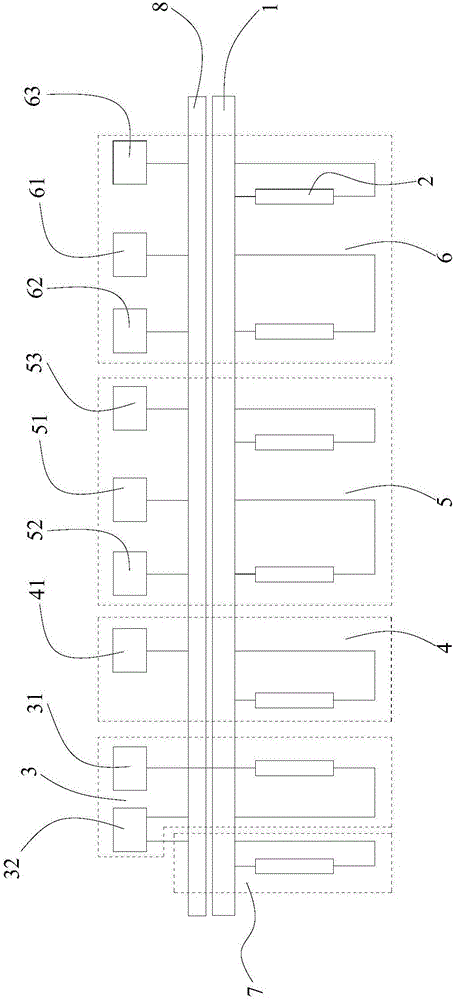 Device and method for removing impurities in high-lithium solution