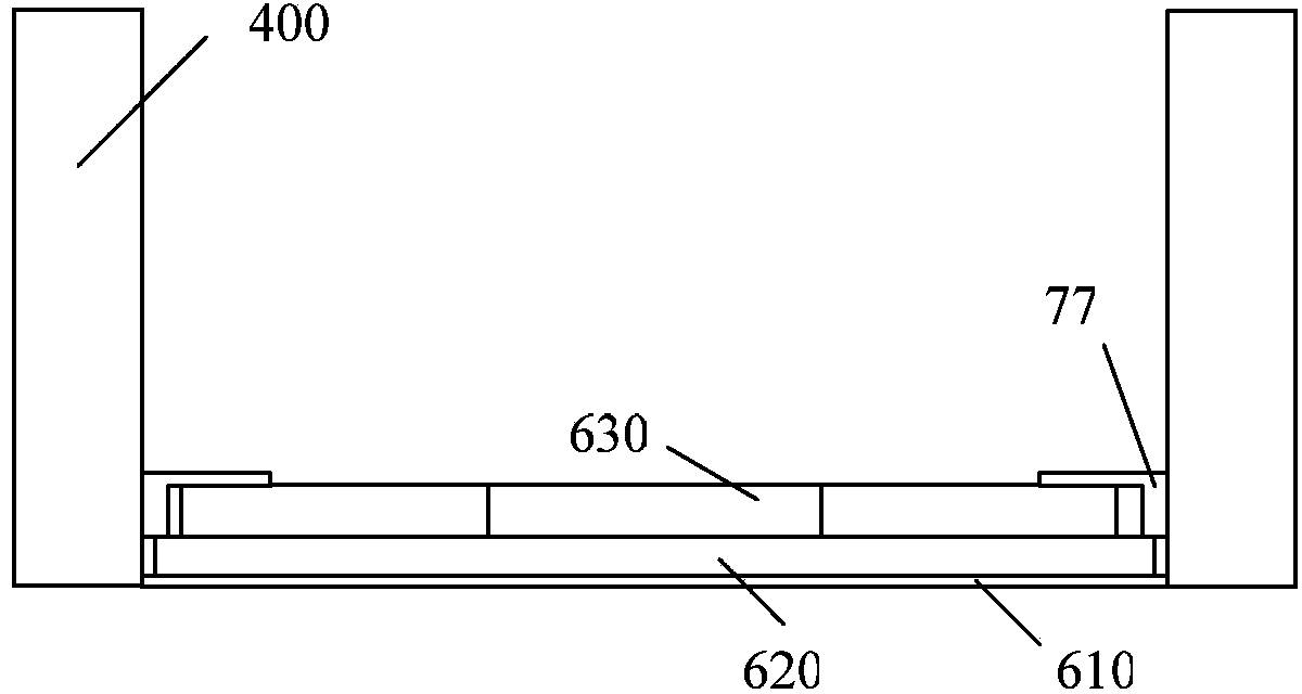 Paving structure of geothermic solid wood floor