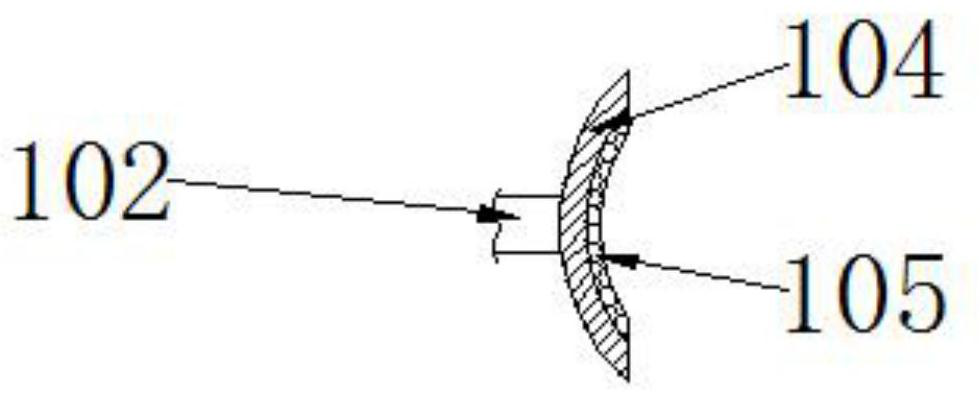 A municipal engineering cable laying auxiliary device