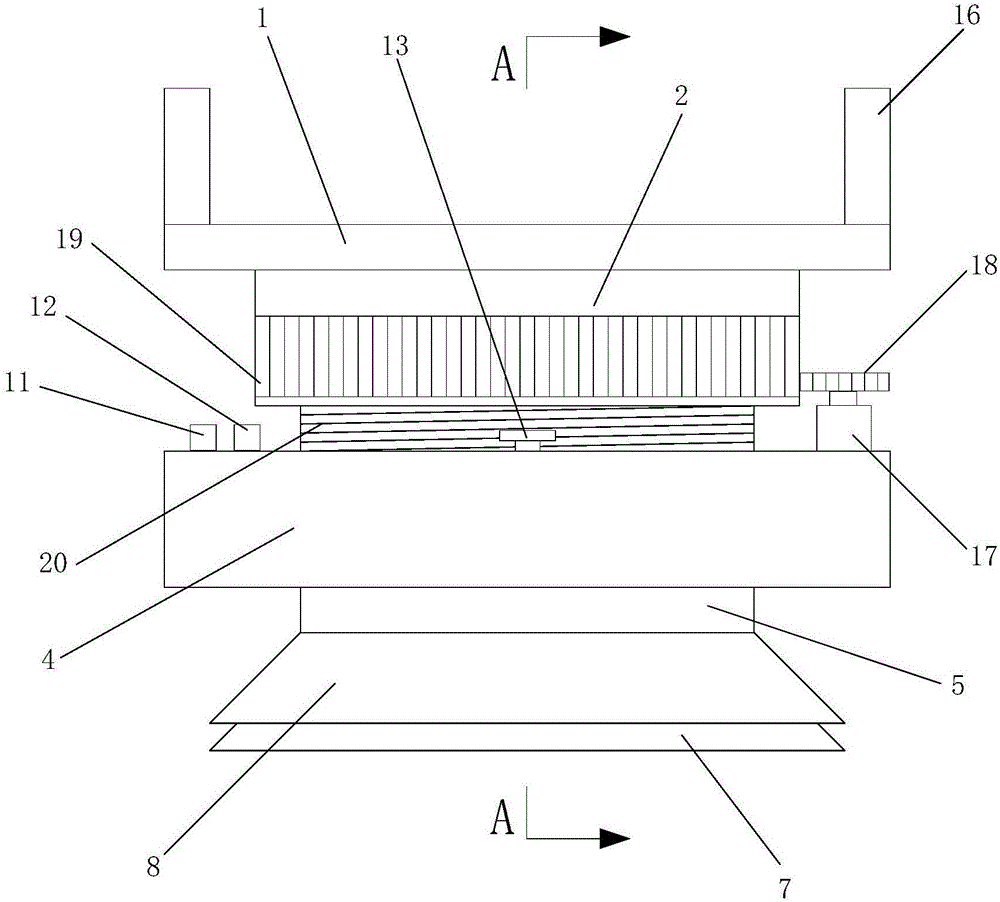 Workpiece machining method for graphite machine