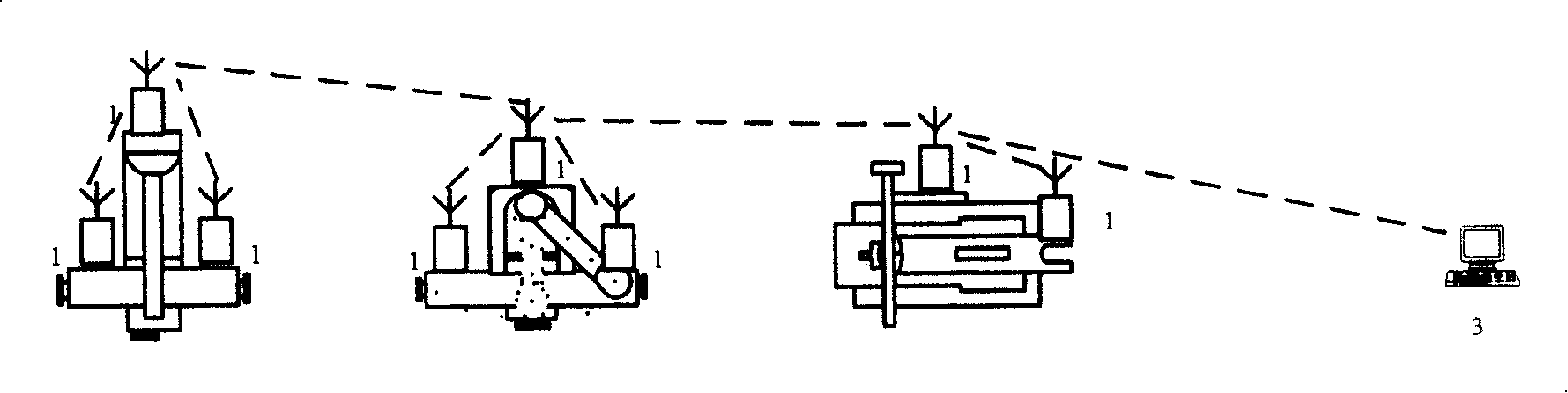 Monitoring system on site level of flow industrial equipment in large scale based on wireless sensor network