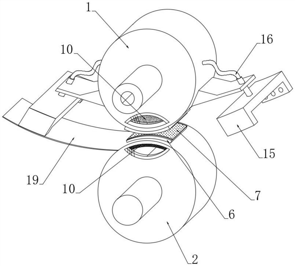 Anti-corrosion spraying device for automobile sealing strip