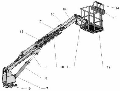 A construction method using an arch installation machine