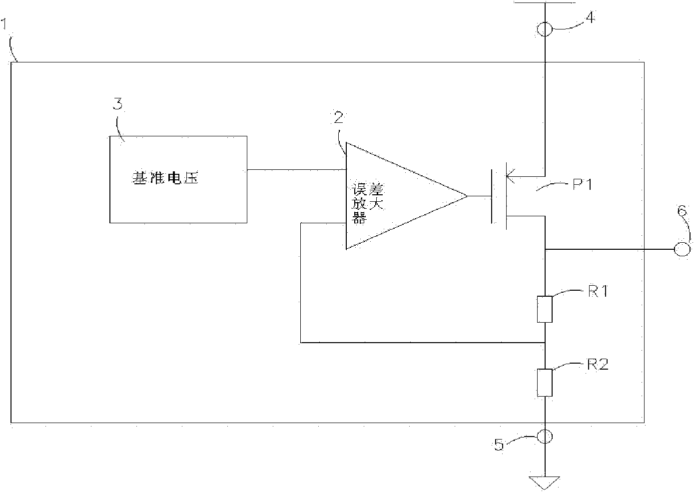 LDO constant voltage control circuit