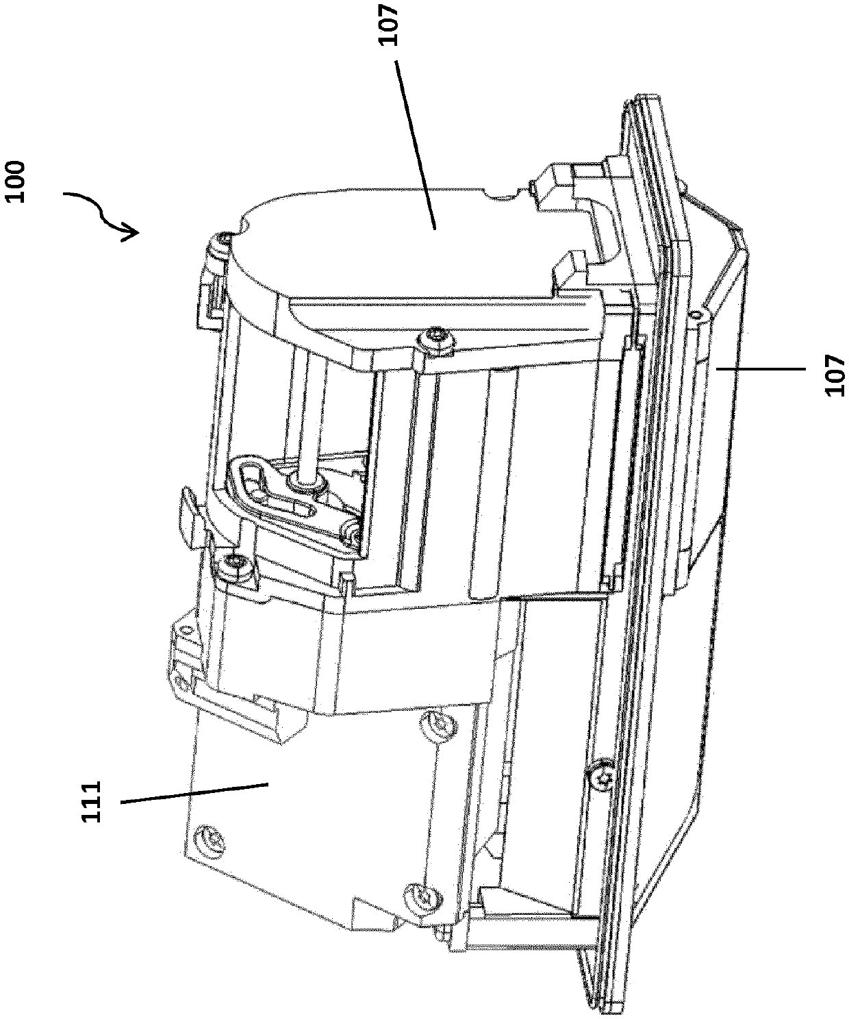 Camera module for a motor vehicle