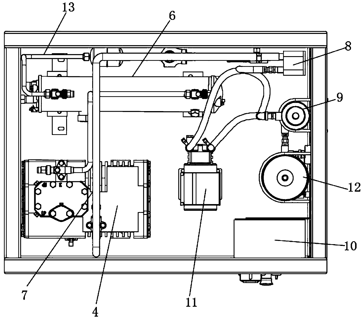 Intelligent temperature control oil saving system