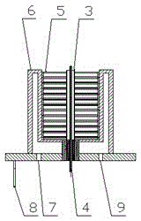 Bearing outer ring roller path reinforcing treatment device and treatment method