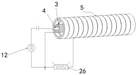 Bearing outer ring roller path reinforcing treatment device and treatment method