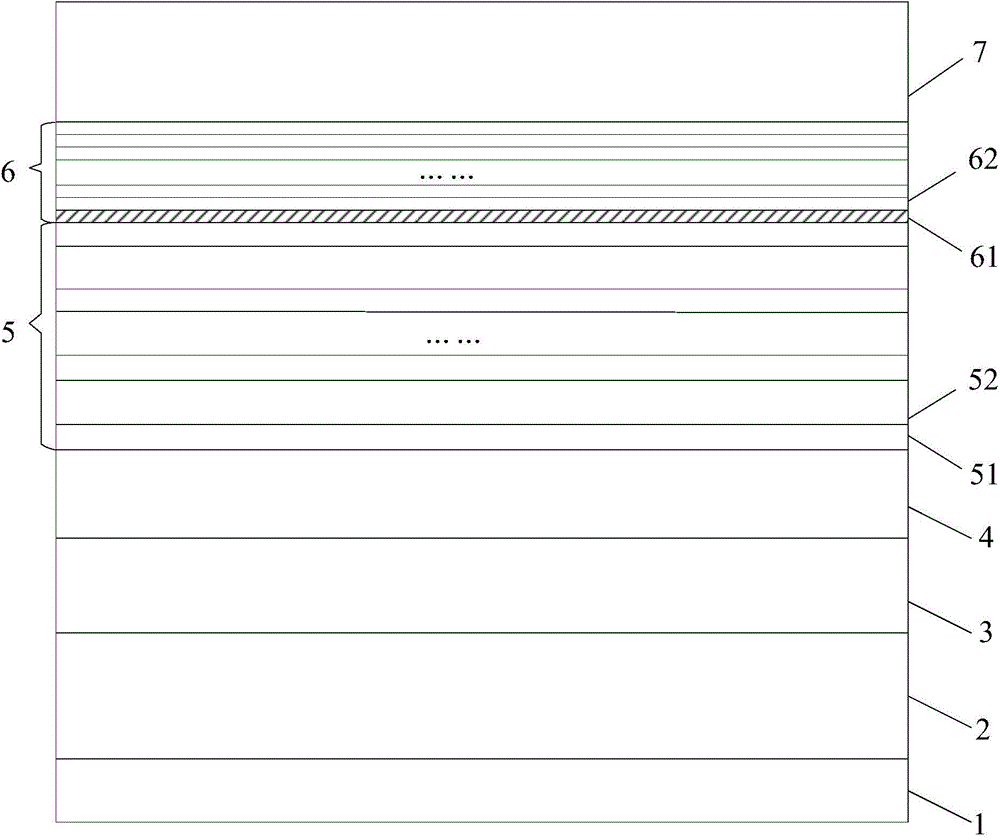 Epitaxial wafer of light emitting diode and manufacturing method thereof