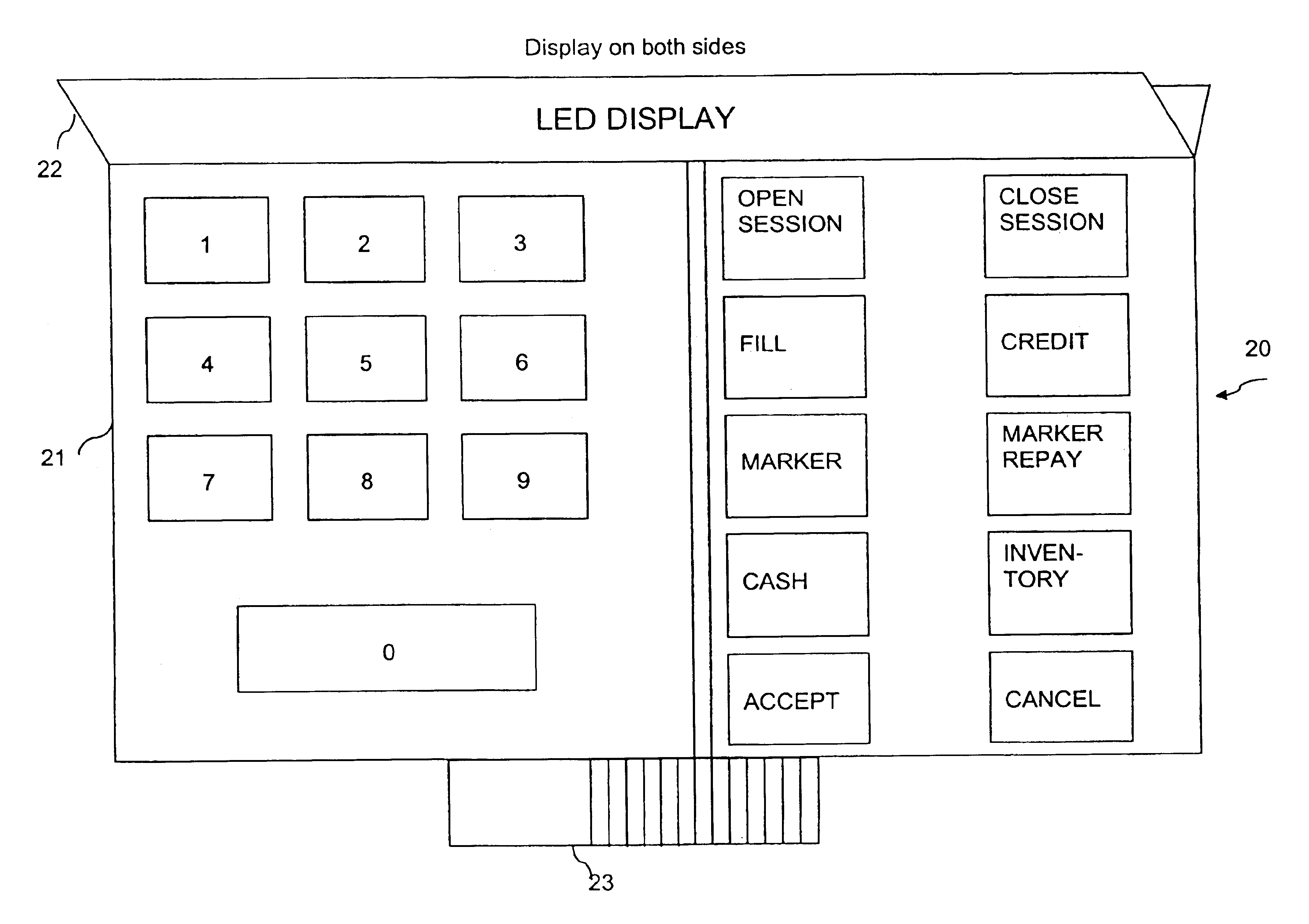 Accounting system and method for casino game revenue