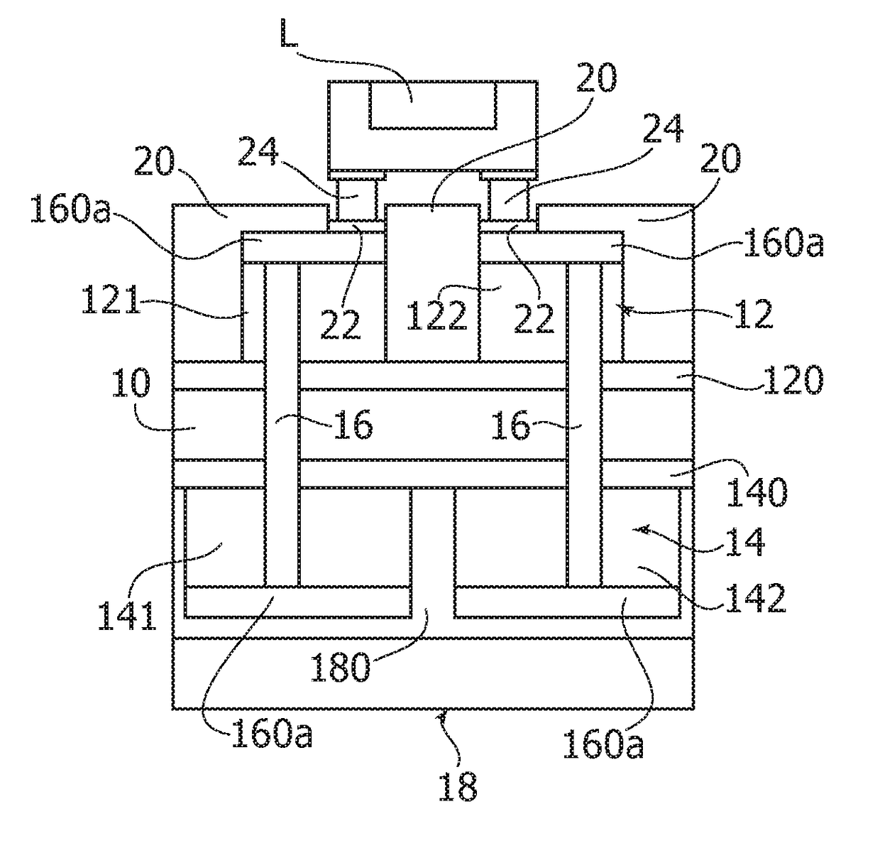 Method of manufacturing support structures for lighting devices and corresponding device