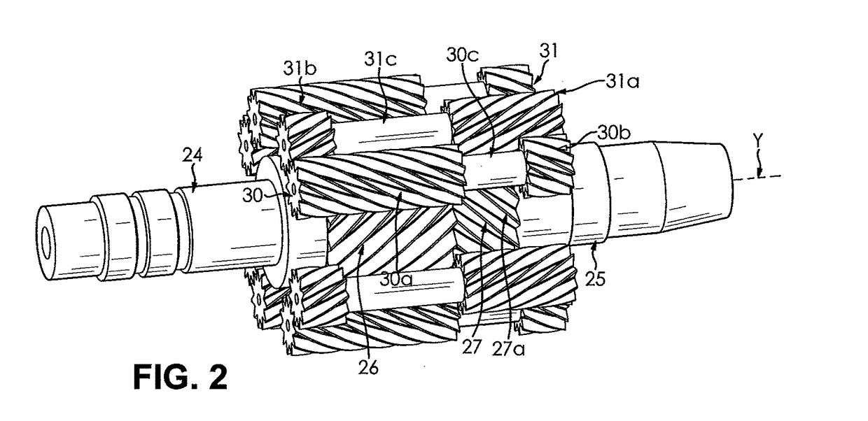 Limited slip inter-axle differential