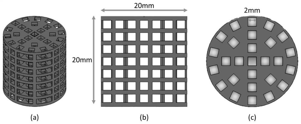 Forming process method for high-strength functional PCL/HA porous bone scaffold