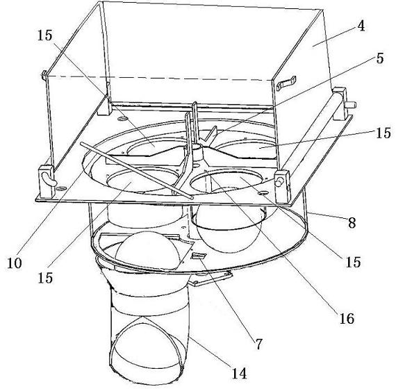 Single wheel type tennis ball pitching machine