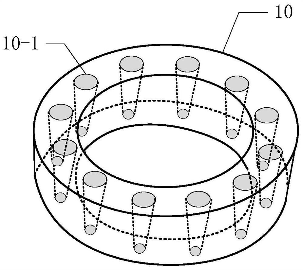 Swirl burner for burning high-temperature raw gas