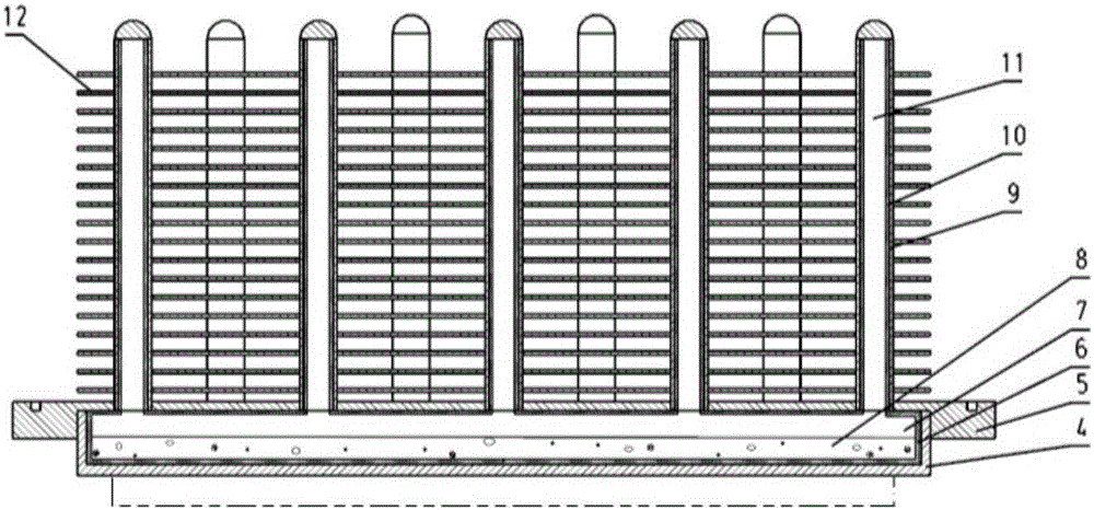 Segment-type microcirculation radiator and microcirculation heat exchange system