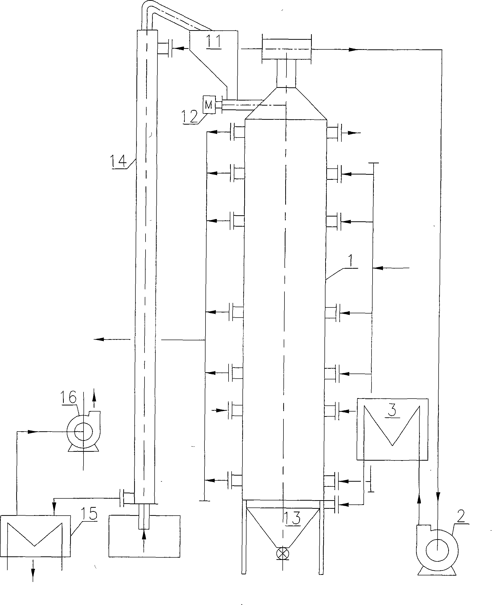 Lignite drying device by aid of low-pressure superheated steam and method